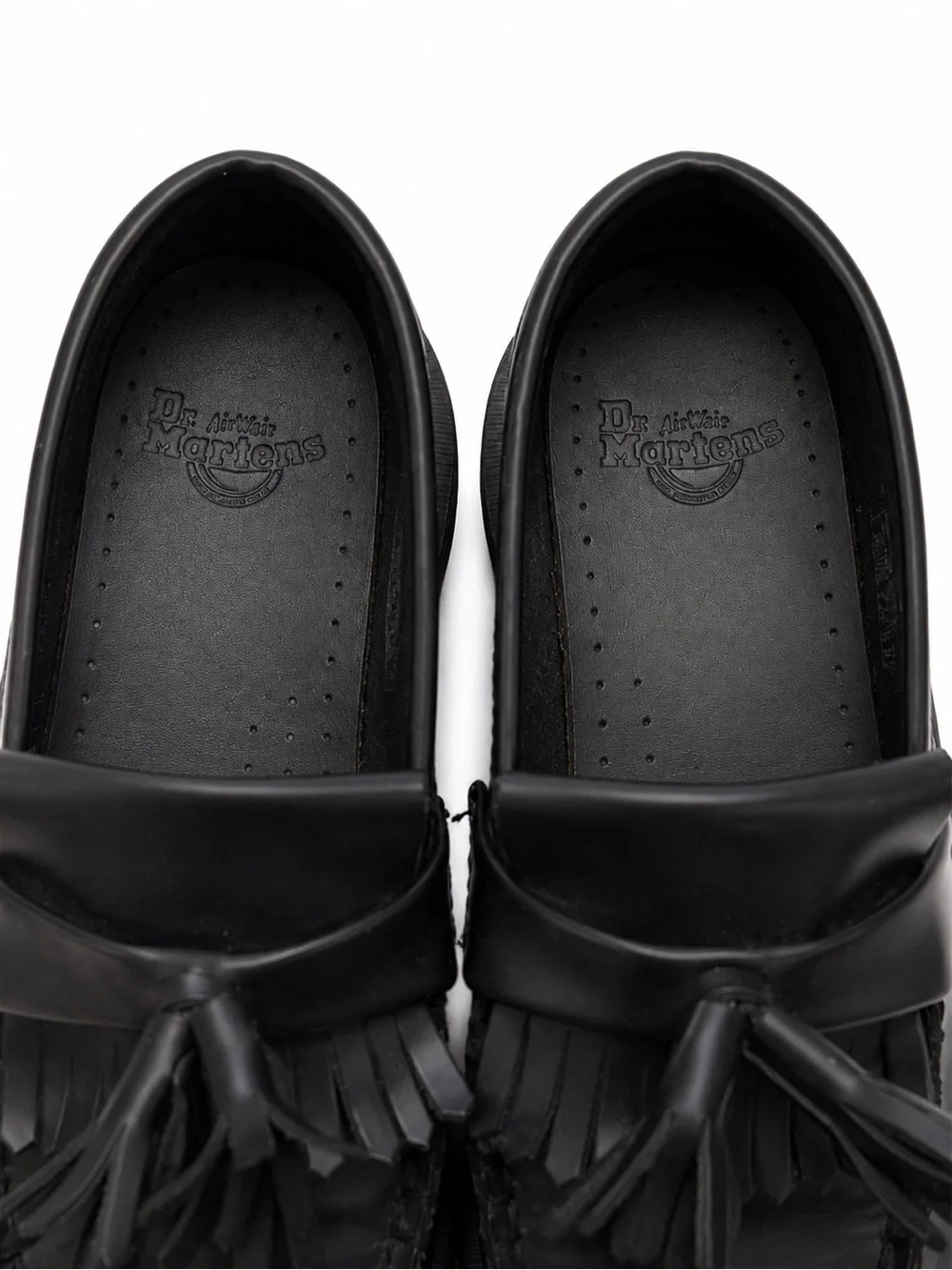 Dr. Martens Adrian Tassel Loafers Black Smooth Leather EU 37 US 6